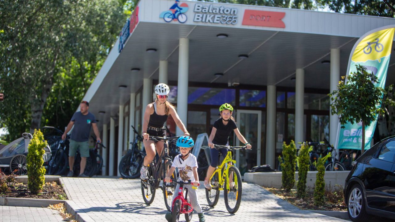 World-class cycling centres around Lake Balaton