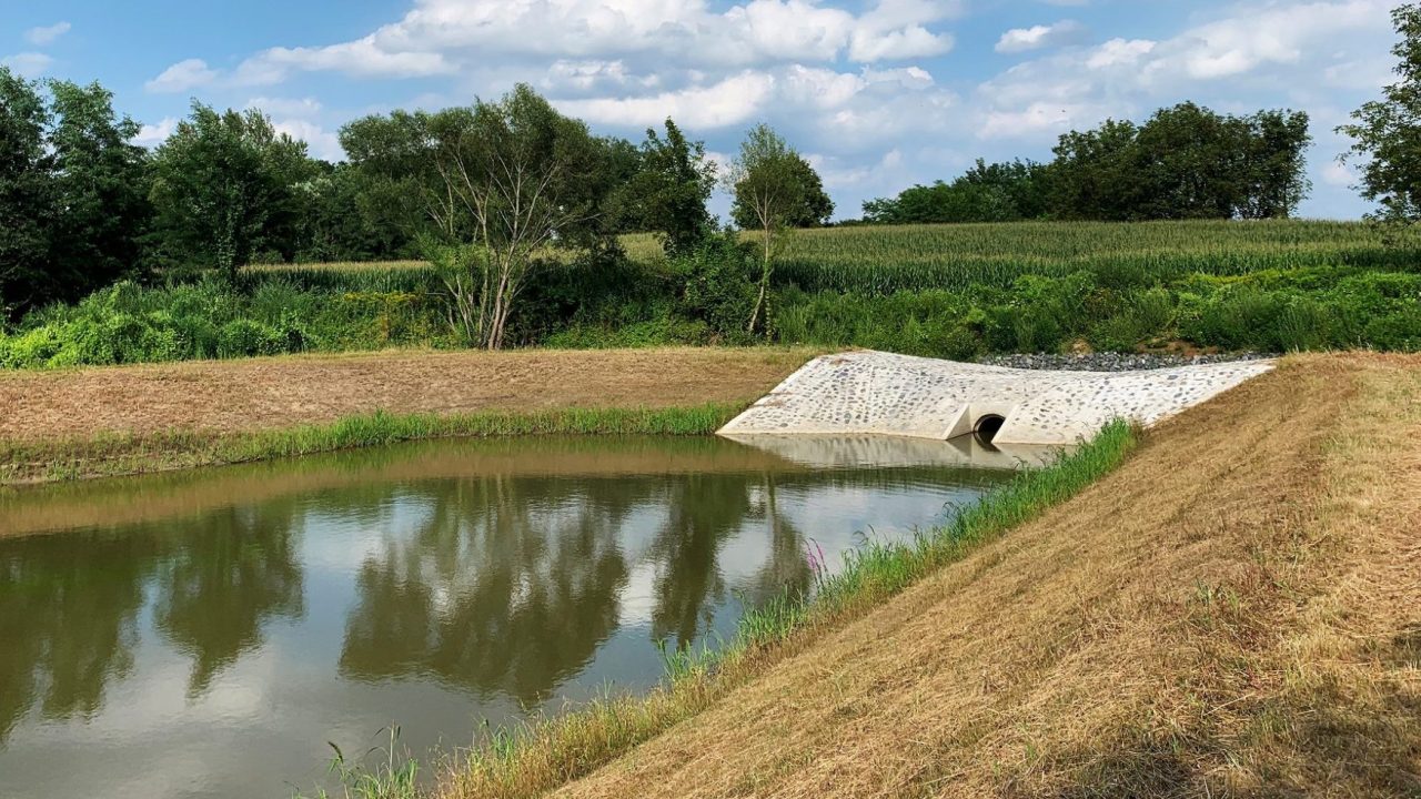 Árvízcsúcs-csökkentő tározó védi Tótszentmártont