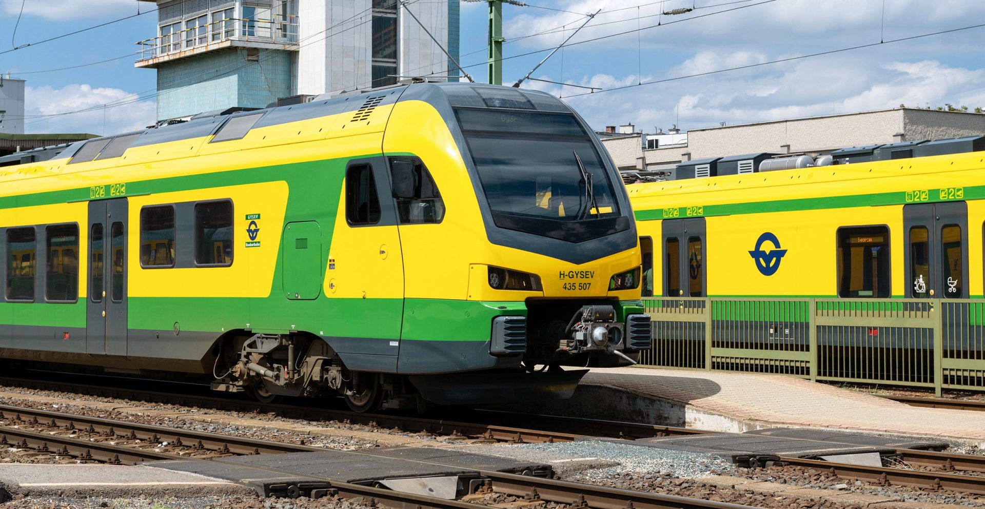 Európai Uniós támogatásnak köszönhetően korszerű járművekkel várja utasait a GYSEV Zrt.