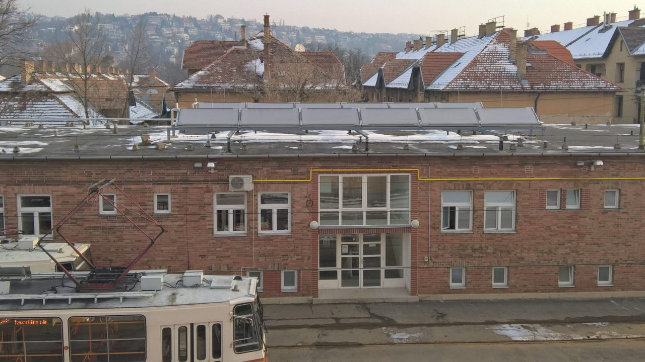 Energetikai korszerűsítés a BKK telephelyein