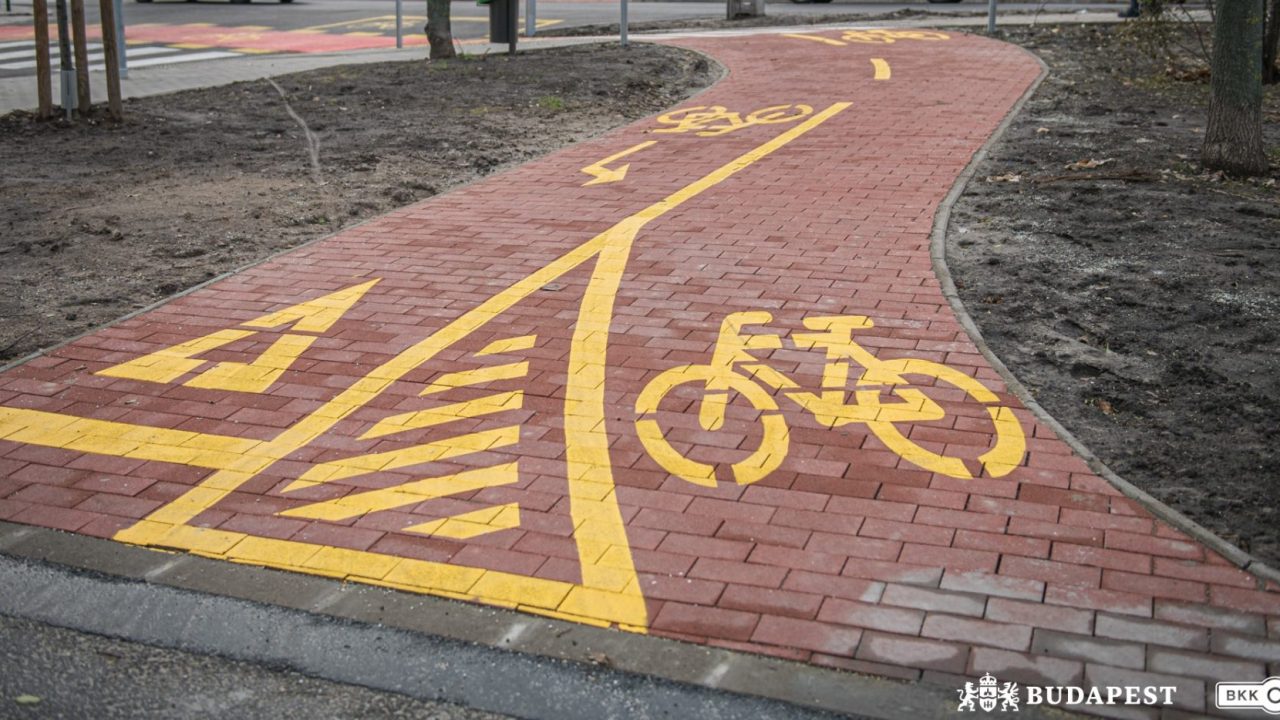 Shared paths: cycling developments in Budapest for a sustainable city
