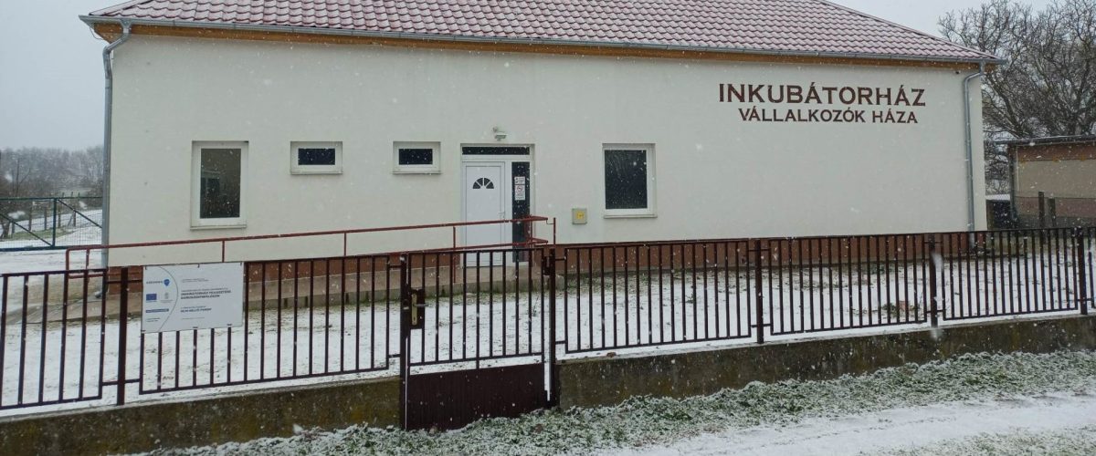 TOP-1.1.2-16-FE1-2017-00001Inkubátorház fejlesztése Daruszentmiklóson
