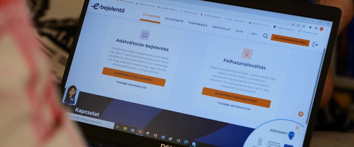 e-bejelento